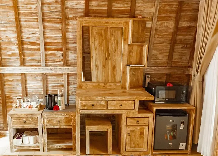 Lumbung Sari Wooden Private With Greenery View
