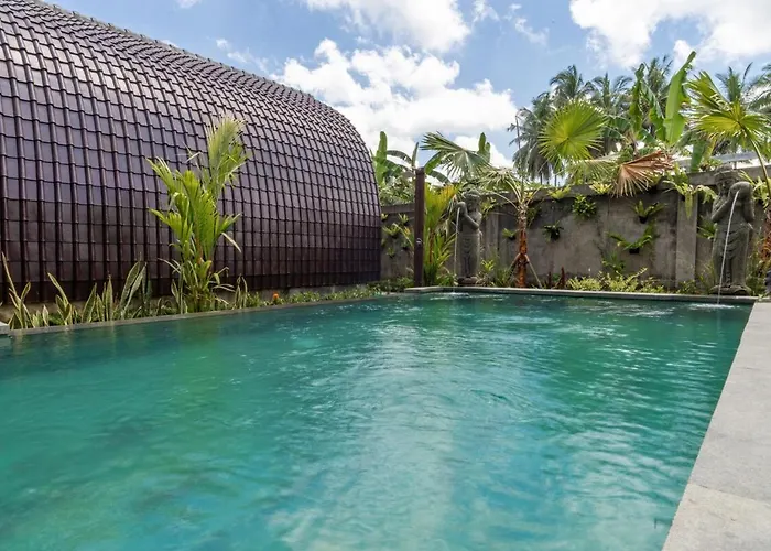 Villa Lumbung Sari Wooden Private With Greenery View Ubud