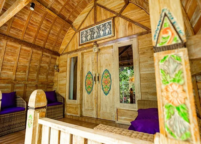 Villa Lumbung Sari Wooden Private With Greenery View *