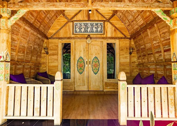 Villa Lumbung Sari Wooden Private With Greenery View