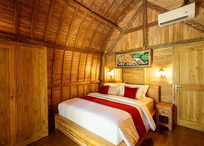 Lumbung Sari Wooden Private With Greenery View Ubud