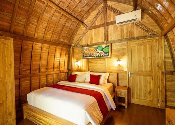 Villa Lumbung Sari Wooden Private With Greenery View Ubud