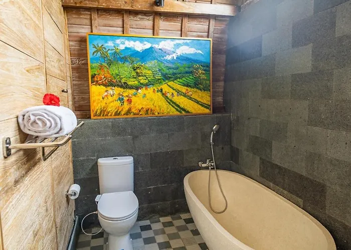 Lumbung Sari Wooden Private With Greenery View * Ubud